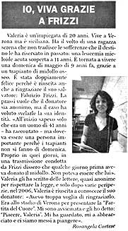 Io, viva grazie a Frizzi